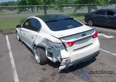 2016 Infiniti Q50 3.0T Premium из США, поврежденный, VIN JN1EV7AR0GM345628